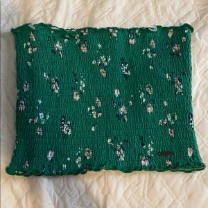 Stretchy Hollister Floral Tube Top